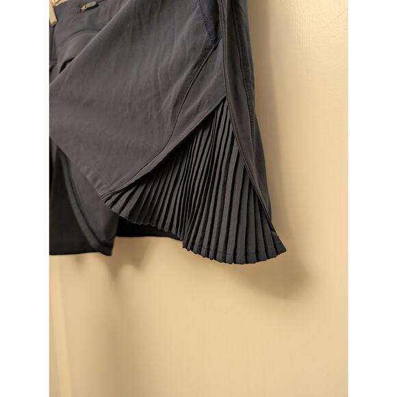 Lululemon Play Off The Pleats Tennis Skirt 16" Navy Blue Womens‎ 6 Sporty - Picture 3 of 6